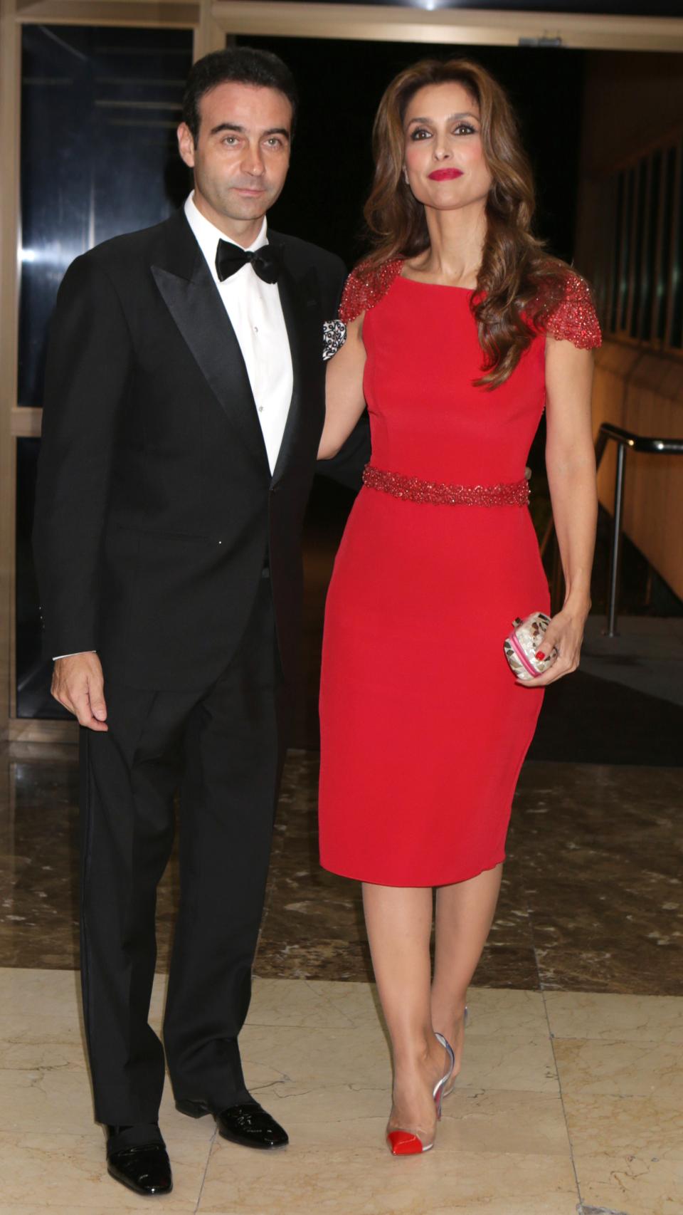 Enrique Ponce y Paloma en una imagen de archivo.