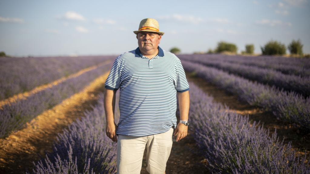 Juan José De Lope, el empresario agrícola que encabeza, junto a su padre y su hermano, Alcarria Flora.