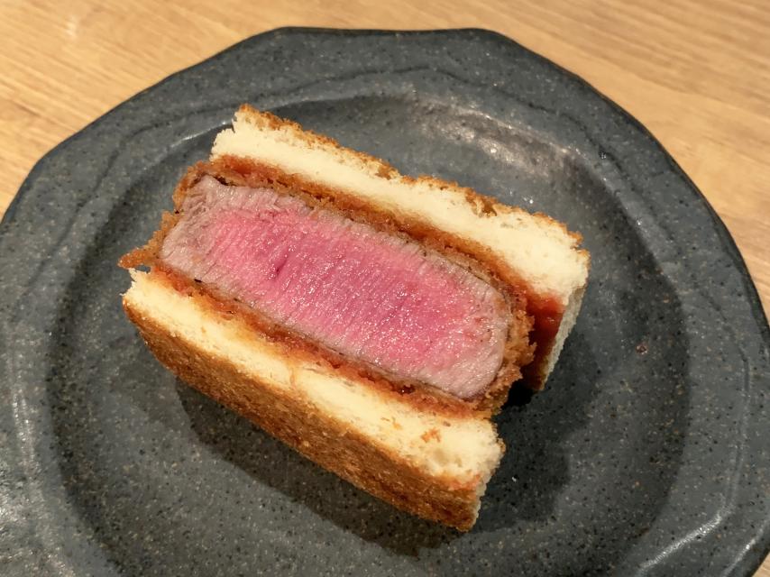 Katsu Sando wagyu Kentaro Nakahara