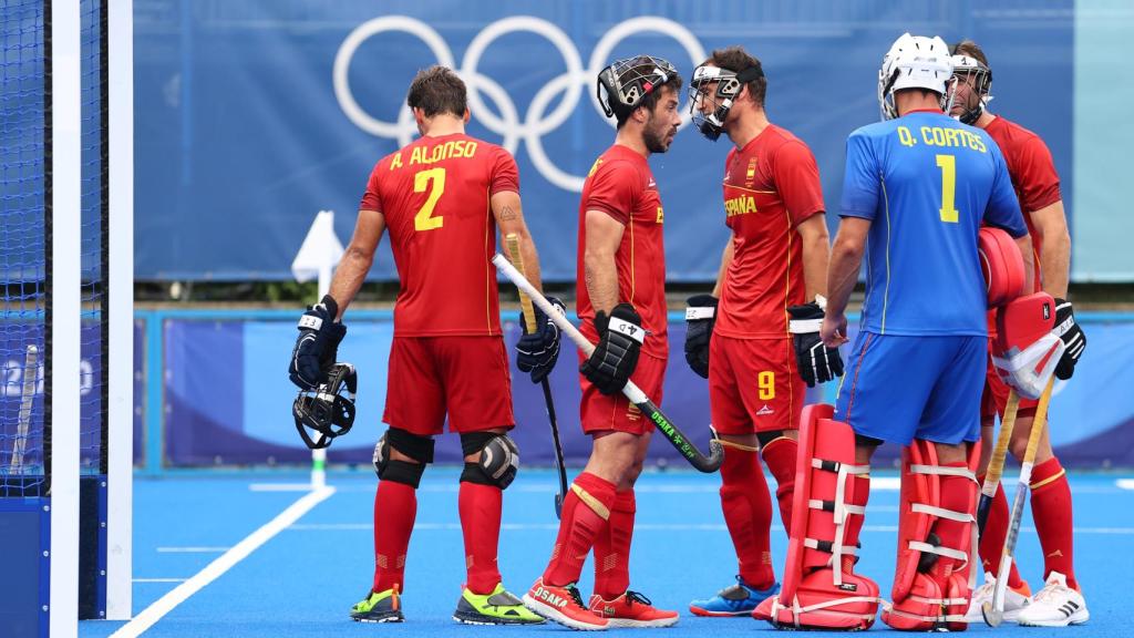 La selección masculina de hockey ante Australia en los JJOO de Tokio 2020