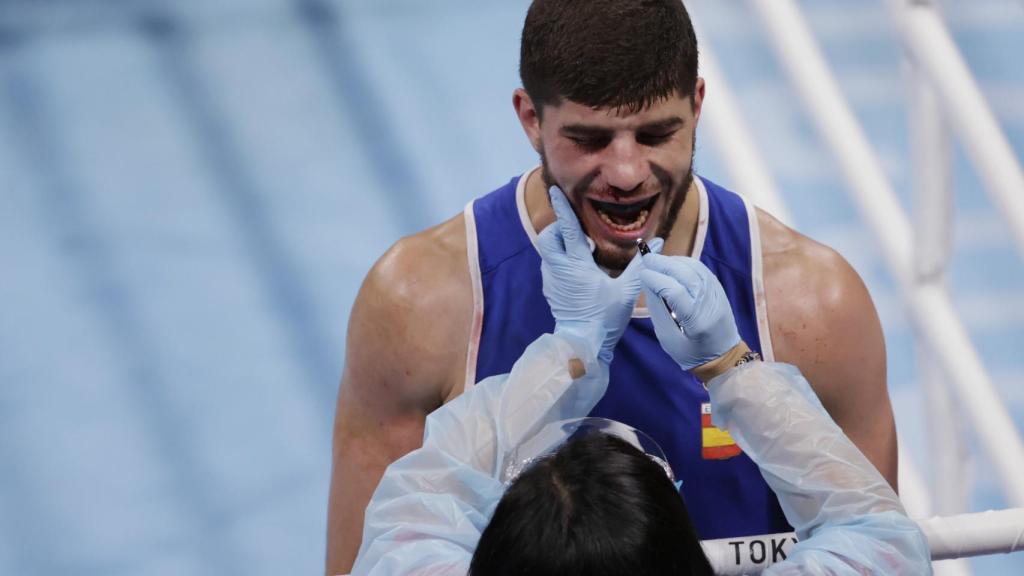 Gazi Jalidov, en los Juegos Olímpicos de Tokio 2020