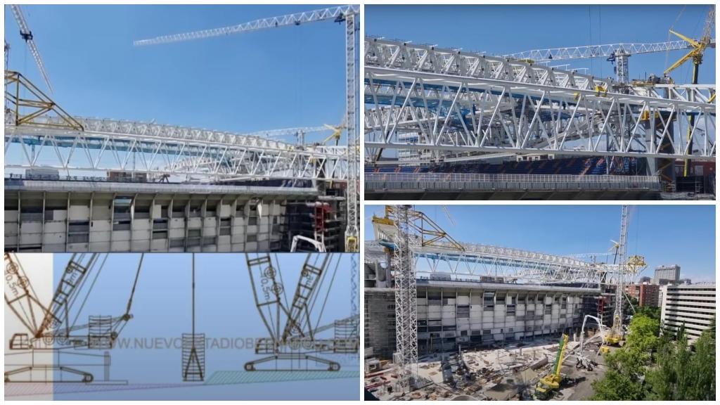Las obras del Santiago Bernabéu
