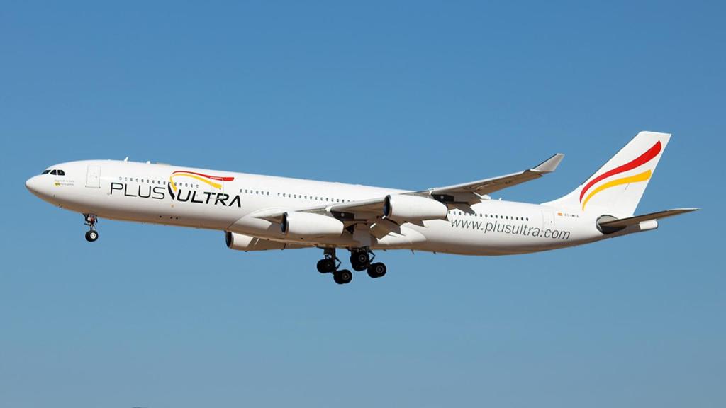 Uno de los aviones de Plus Ultra./