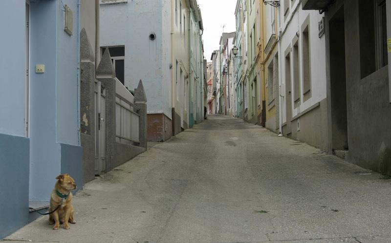 Casco antiguo de Cariño. Foto: Turismo de Galicia.