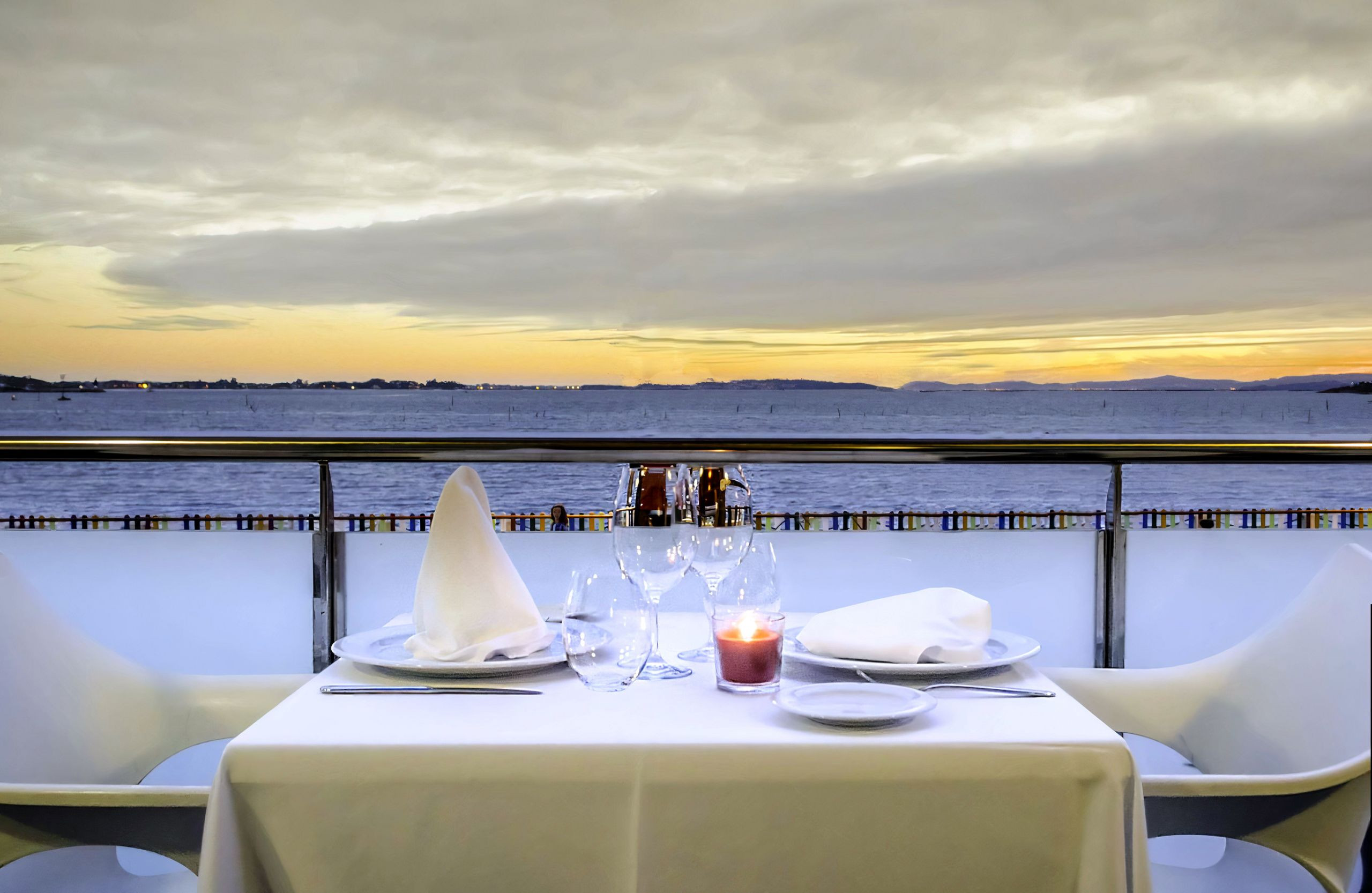 Terraza Restaurante Plácido. Foto: Restaurante Plácido Hotel Carril