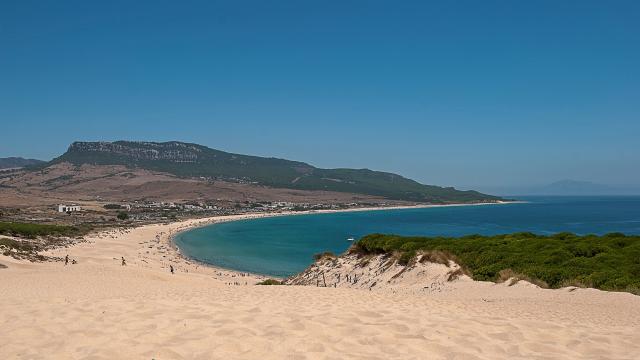 La Playa de Bolonia (Cádiz).
