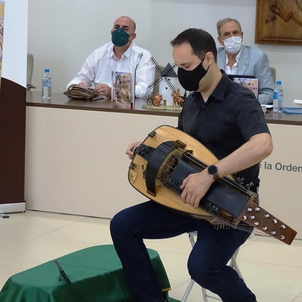 Fernando Mosquera en una de sus interpretaciones