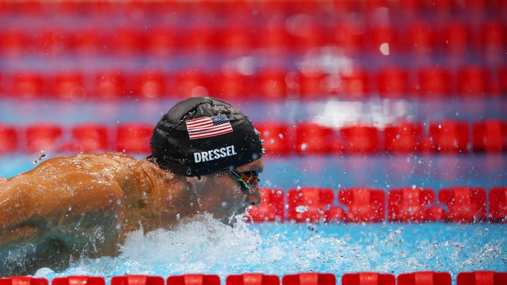Caeleb Dressel en los JJOO de Tokio 2020