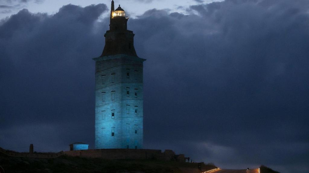 La Torre de Hércules en una imagen de archivo.