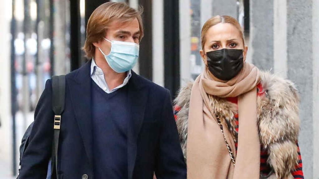 Marta Sánchez junto a su pareja, el empresario Federico León.