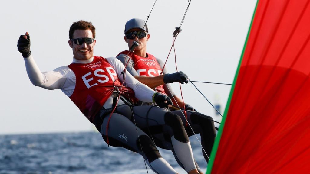 Iago López y Diego Botín, en los Juegos de Tokio