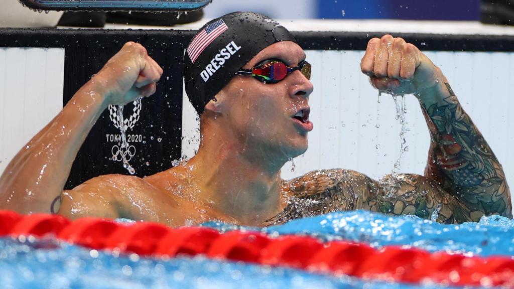 Caeleb Dressel, en los Juegos Olímpicos de Tokio 2020
