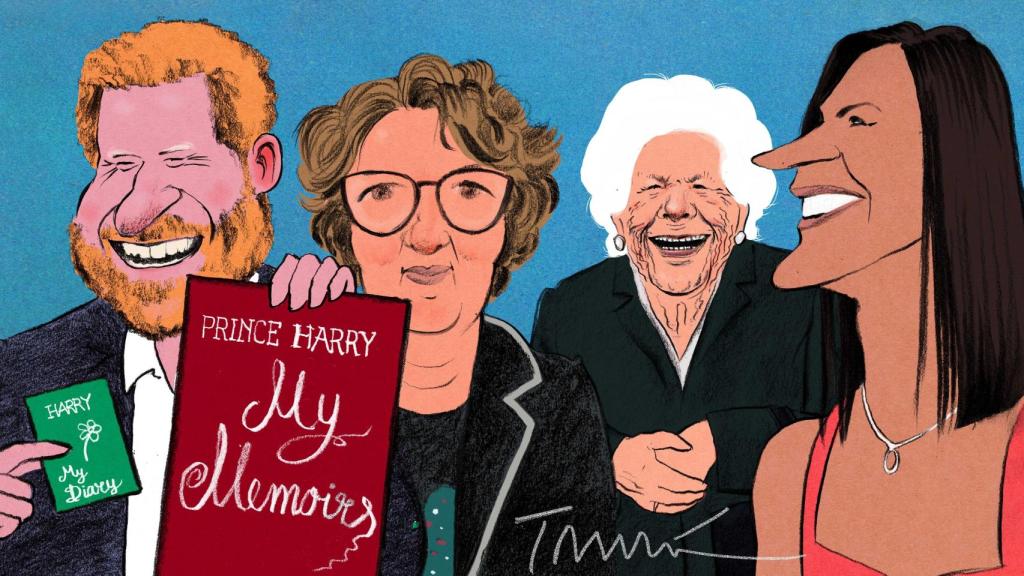 La abuela Menchu, Harry el pelirrojo, culebrón Rocío y movida en El País-Ser