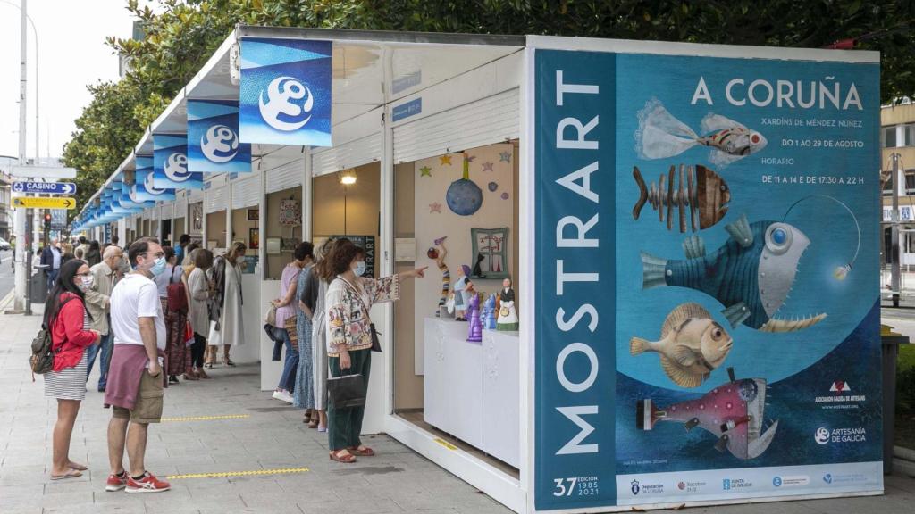 Una edición anterior de la Mostrart.