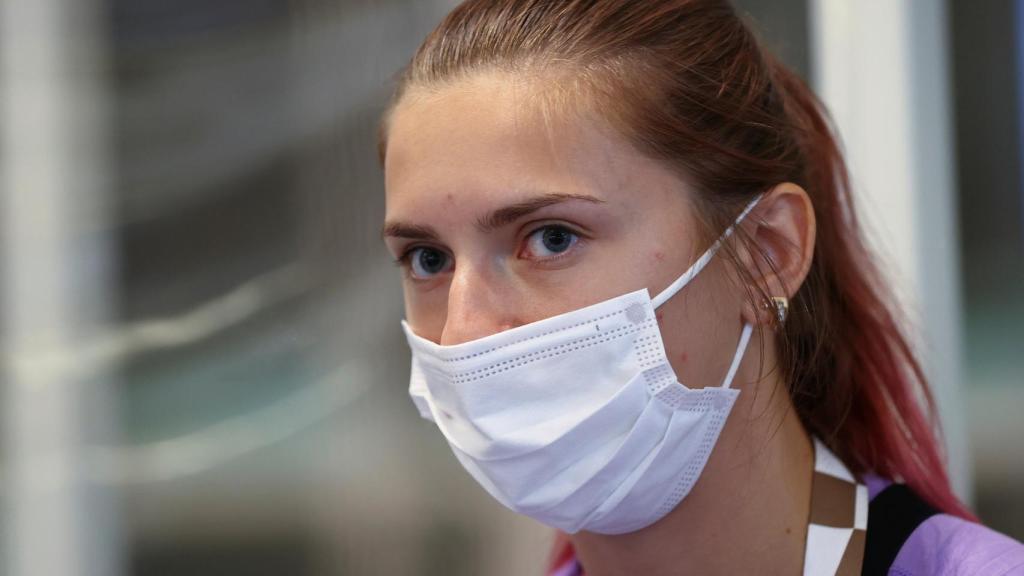 La atleta bielorrusa Krystsina Tsimanouskaya