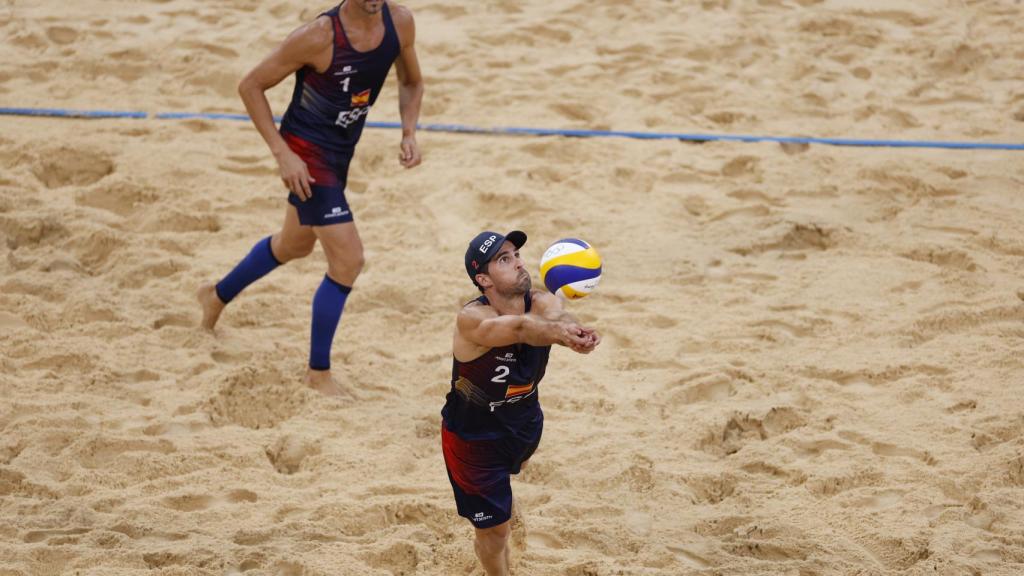 Pablo Herrera y Adrián Gavira, en los Juegos Olímpicos