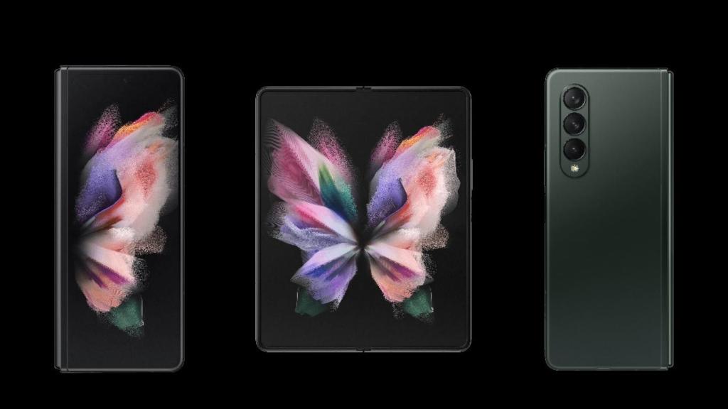 Galaxy Z Fold 3 diseño