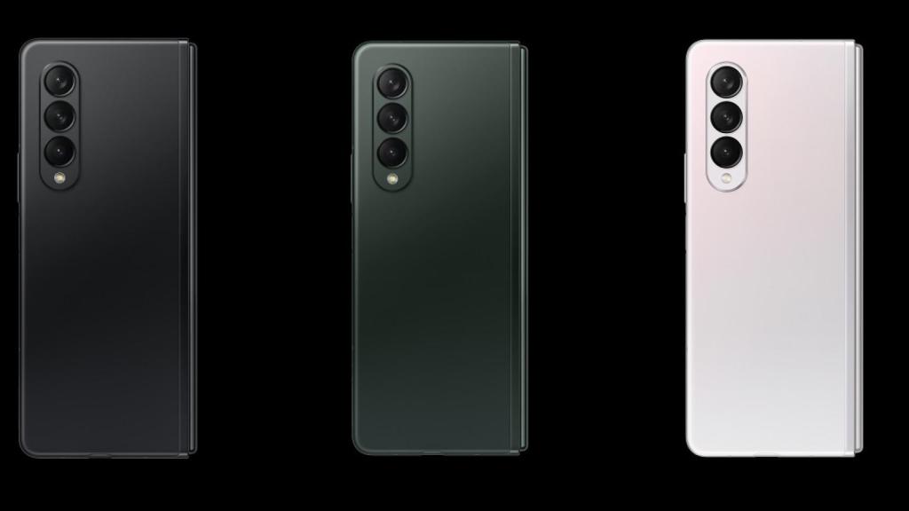Galaxy Z Fold 3 colores