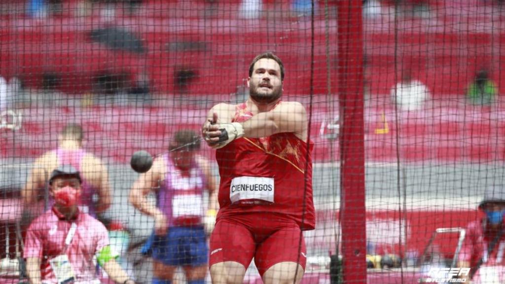 Javier Cienfuegos en los JJOO de Tokio 2020