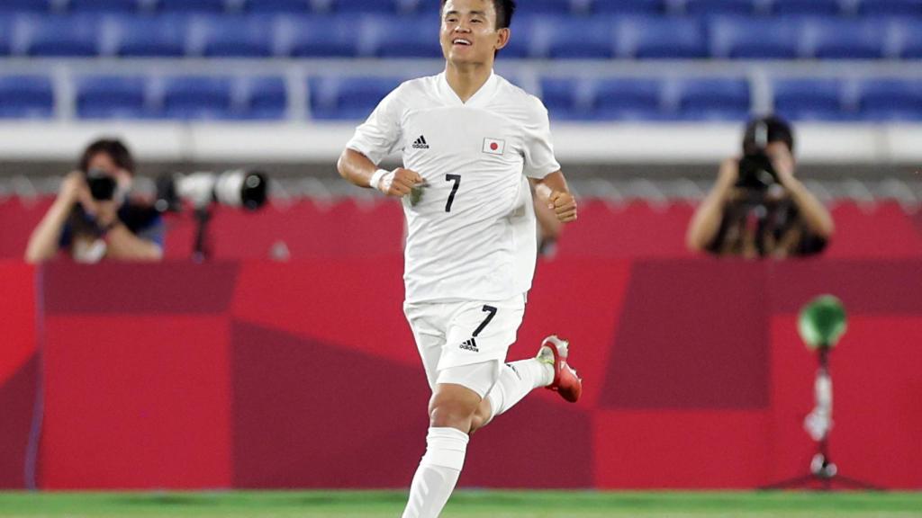 Takefusa Kubo, en los Juegos Olímpicos