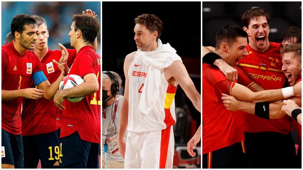 Los equipos de fútbol, baloncesto y balonmano en los Juegos de Tokio