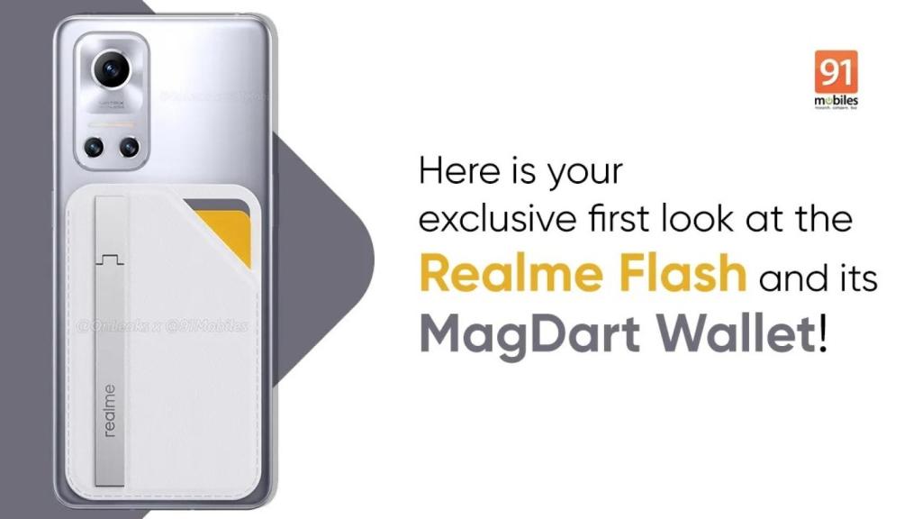Así es el realme Flash: el primer móvil con carga inalámbrica magnética