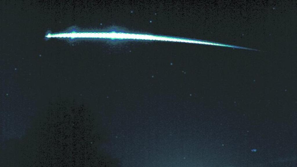 La impresionante perseida que ha sobrevolado el centro peninsular