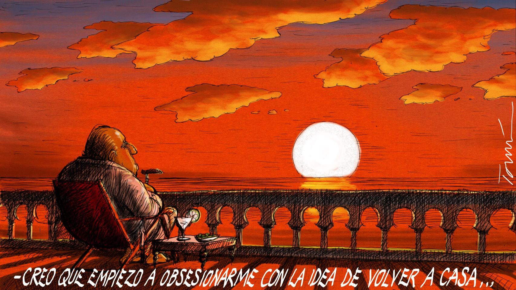 Ilustración de Tomás Serrano./