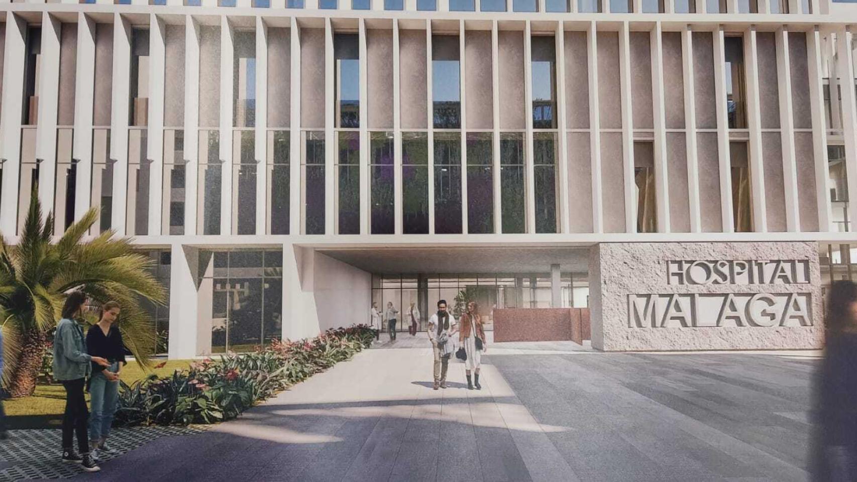 Así será el tercer hospital de Málaga