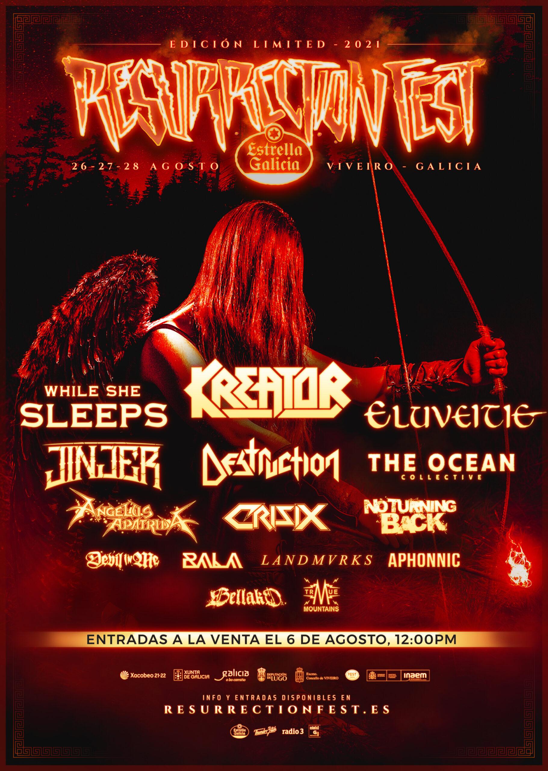 Cartel del Resurrection Fest Estrella Galicia Limited