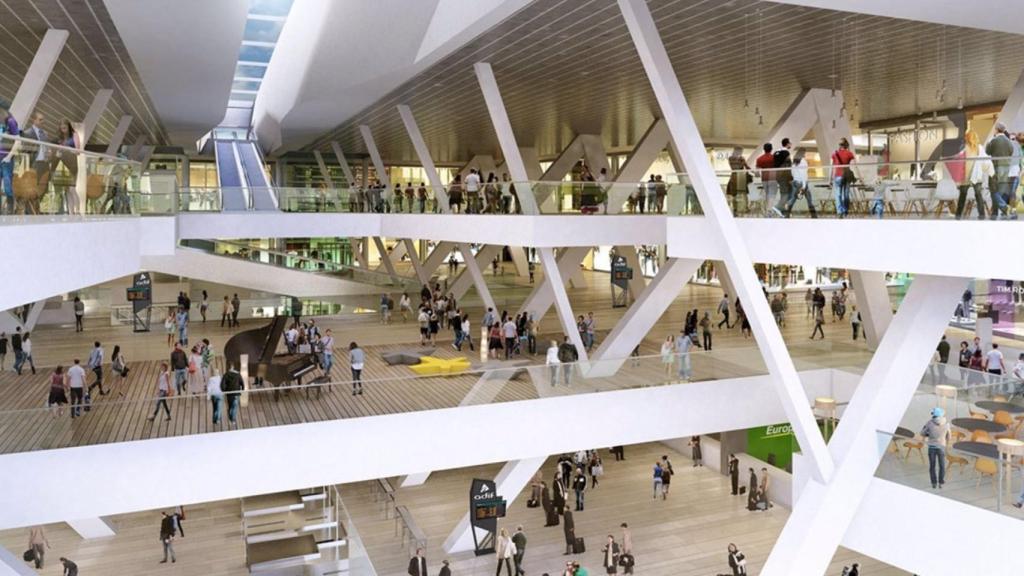 Diseño del futuro centro comercial Vialia Vigo