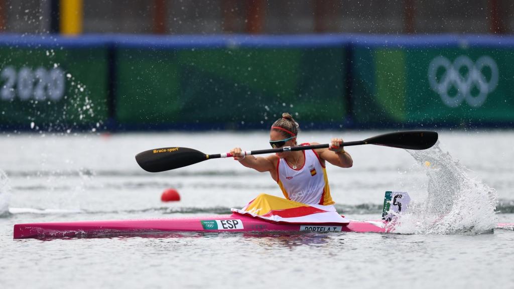 Teresa Portela en los Juegos Olímpicos de Tokio 2020