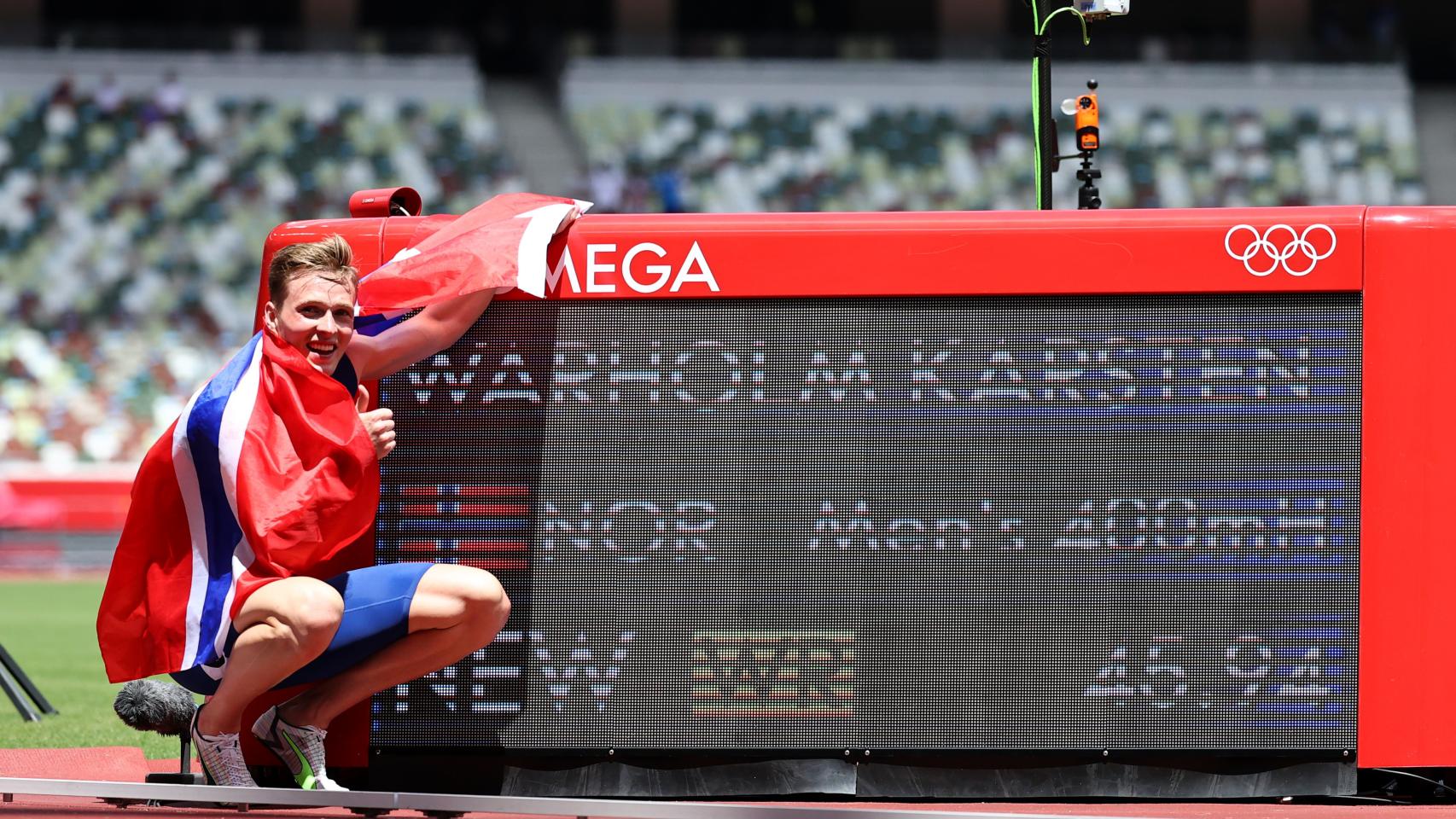 Karsten Warholm, campeón en los 400 vallas en los Juegos Olímpicos de Tokio 2020