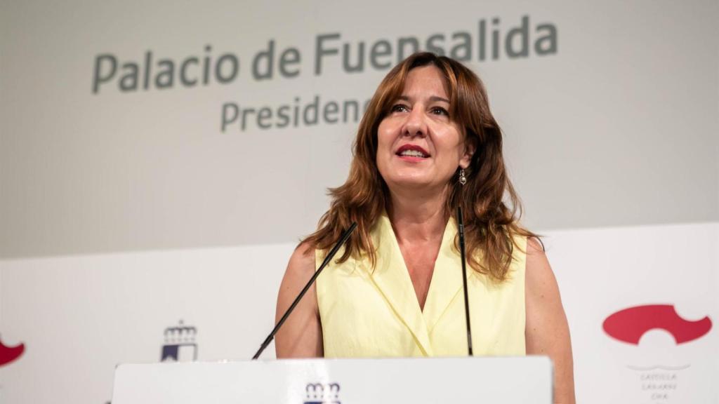 Blanca Fernández, portavoz del Ejecutivo regional.
