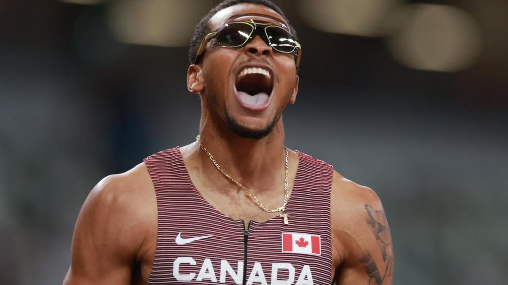 André De Grasse, en los Juegos Olímpicos