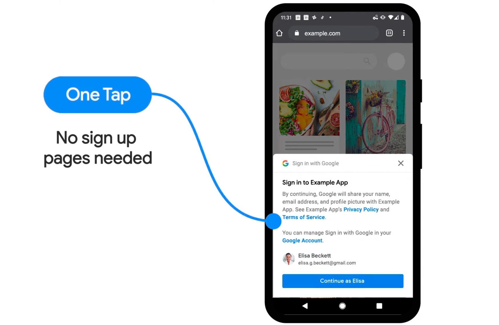 Google One Tap