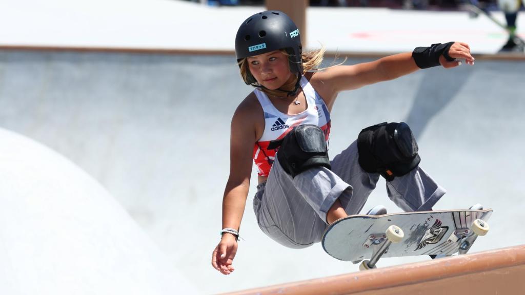 Sky Brown, en los Juegos Olímpicos de Tokio 2020