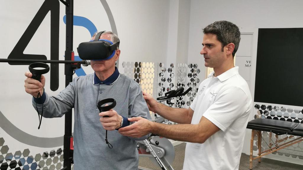 Con este videojuego la terapia se puede seguir tanto en el centro de fisioterapia como en casa.