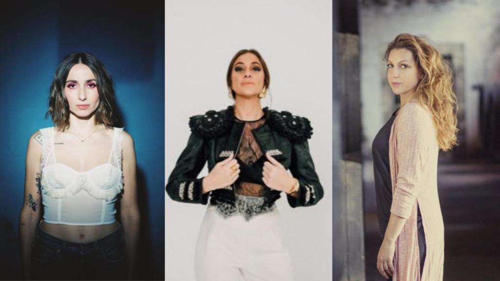 Zahara, María Peláe y Niña Pastori en imágenes de archivo.