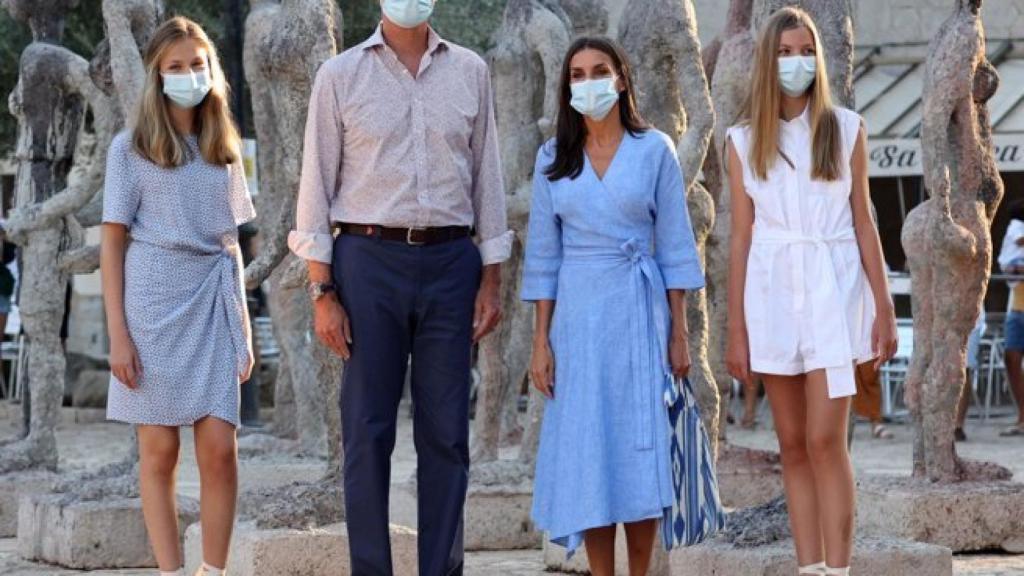 Posado de la Familia Real en Palma