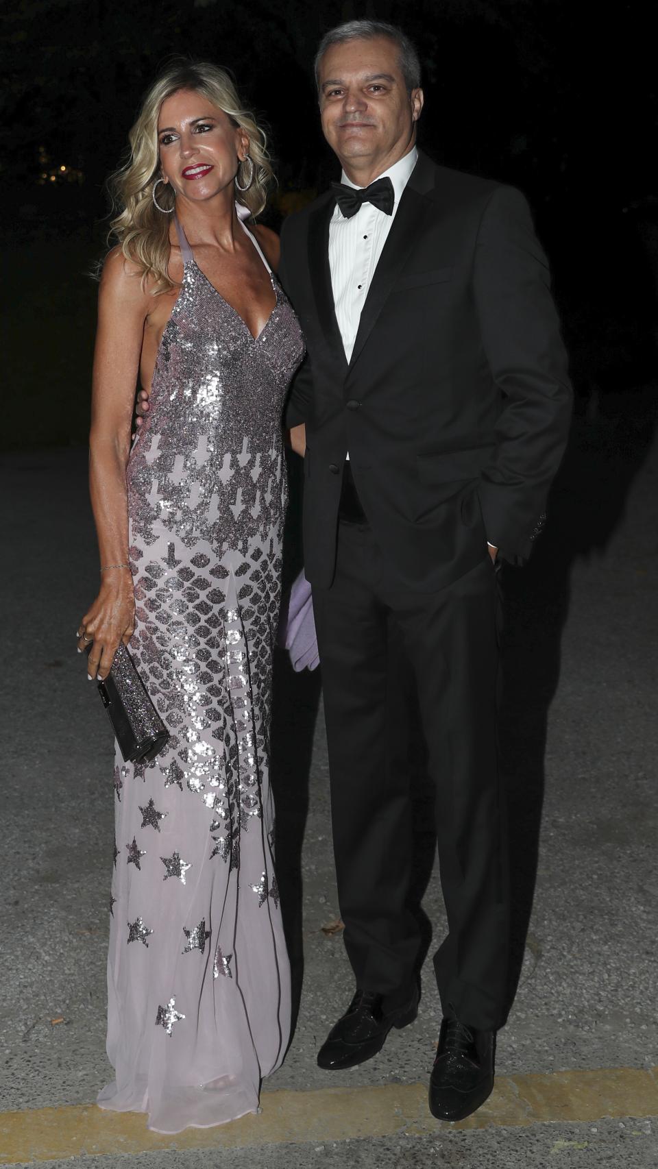 Patricia Cerezo y Ramón García en un acto público en septiembre de 2019.