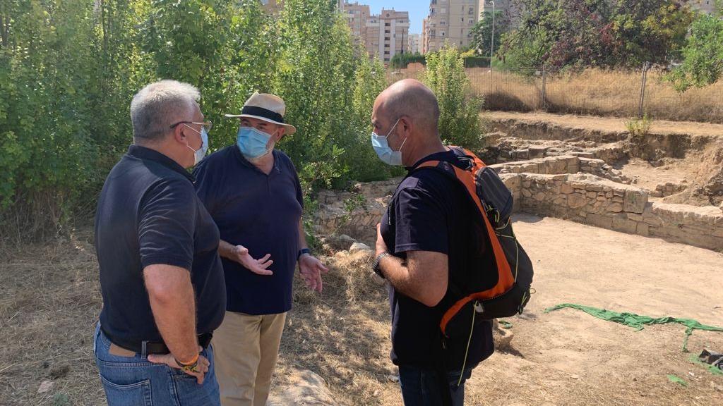 Visita al yacimiento.