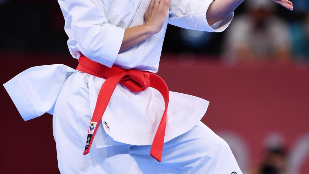 Sandra Sánchez en los Juegos Olímpicos de Tokio 2020