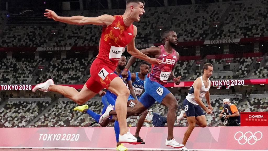 Asier Martínez en los Juegos Olímpicos de Tokio 2020