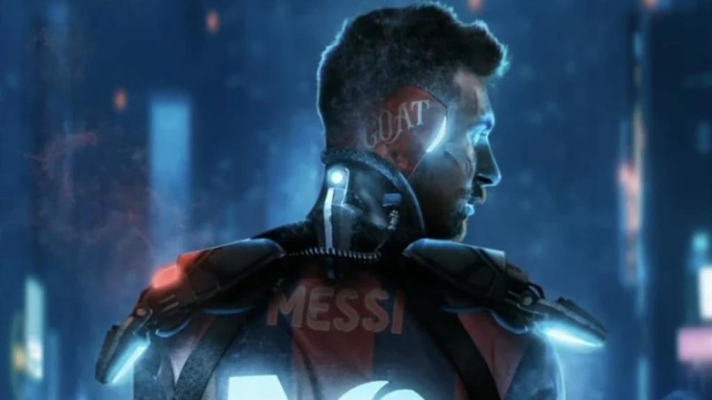Uno de los NFT de Messi.