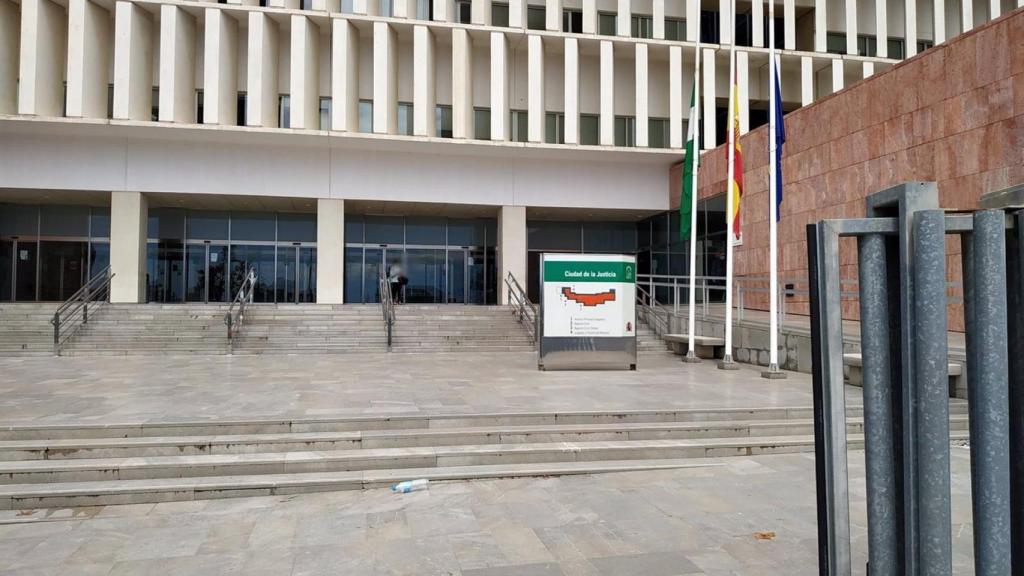 La puerta de Ciudad de la Justicia en una imagen de archivo.