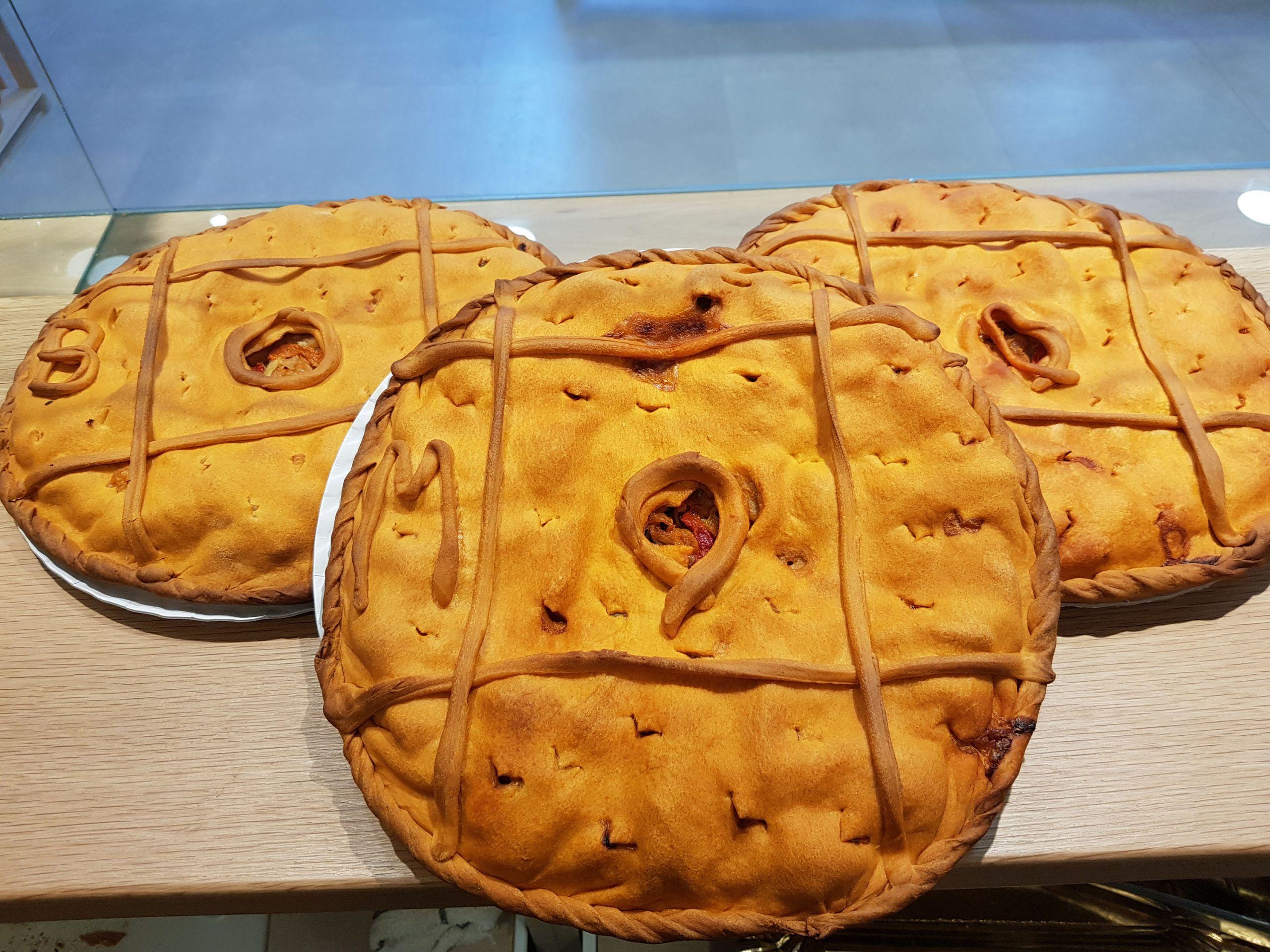 Varias empanadas de Empanadas do mar (GALP Golfo Ártabro Sur).