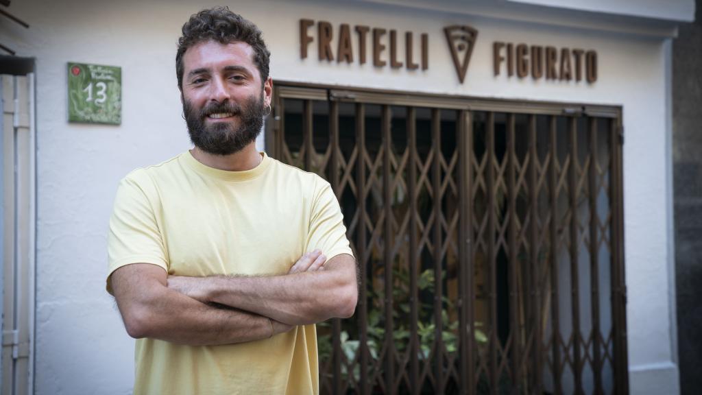 Vittorio, el mayor de los hermanos Figurato.