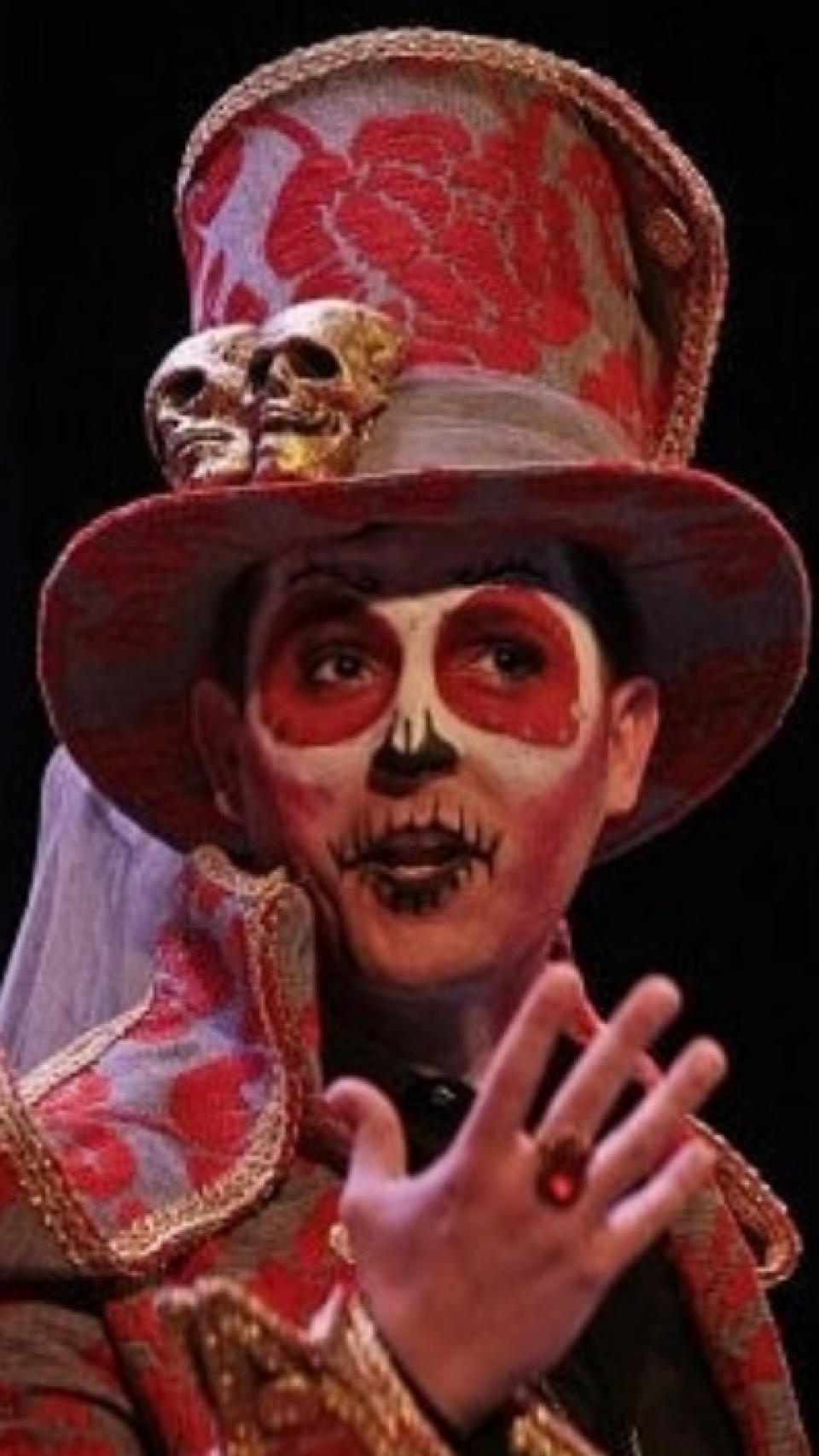 Una imagen de la primera comparsa en la que trabajó Berta.