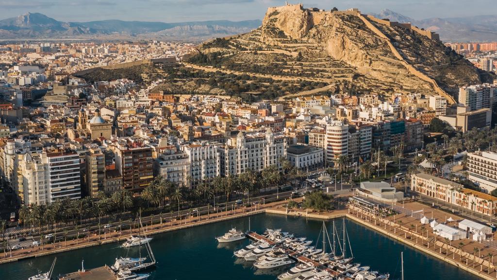 Panorámica de la ciudad de la Alicante.